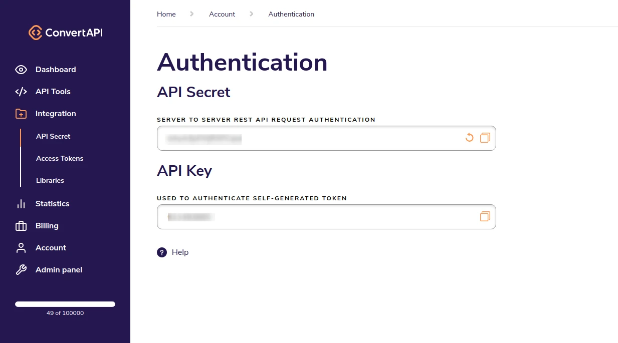 Set Up API Key