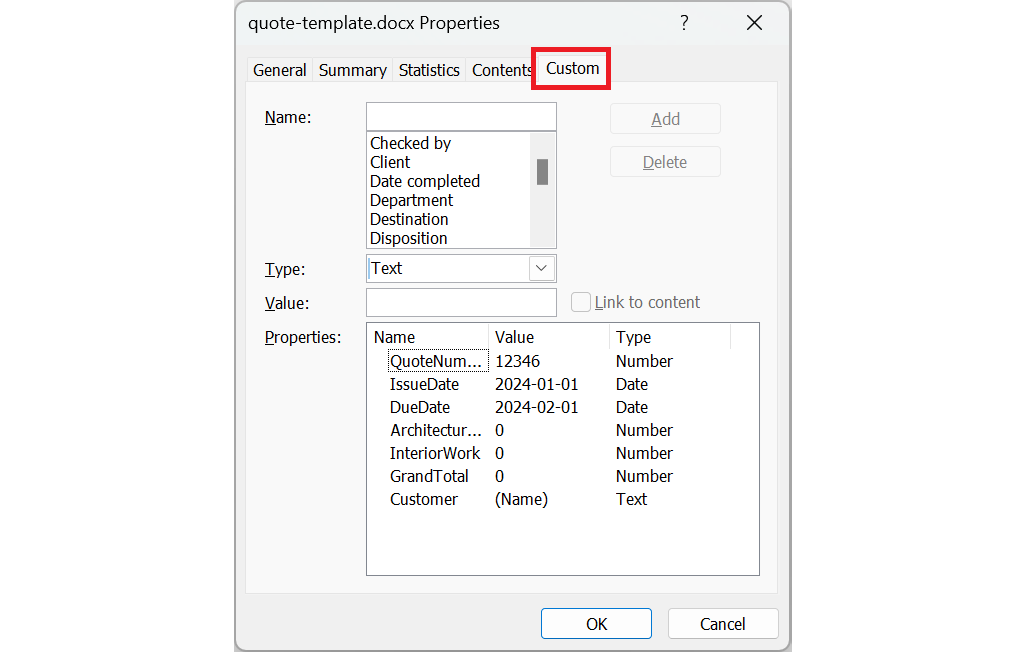 Generate docx and pdf from code using a word template convertapi